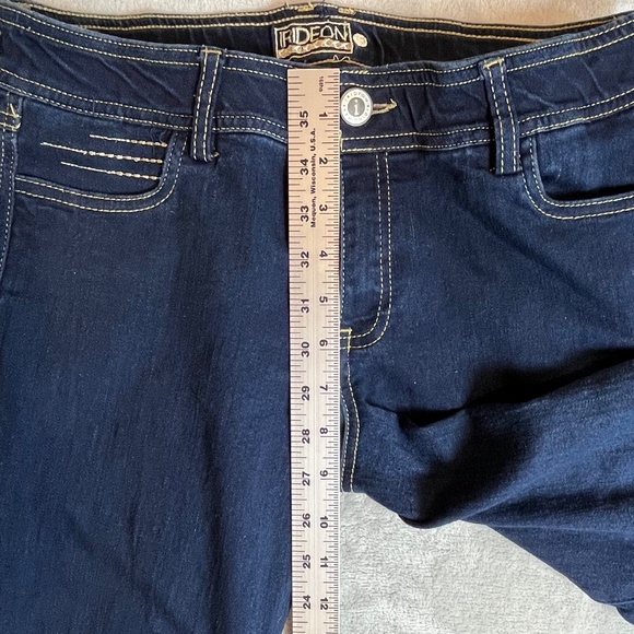 Irideon Verano Bit & Reins Stretch Denim Breech Horses sz 30 Knee Patches - Picture 14 of 16